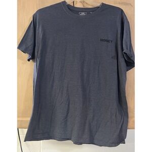 Hooey‎ Mens Zenith Crew Neck Short Sleeve T-Shirt Heather Navy XL